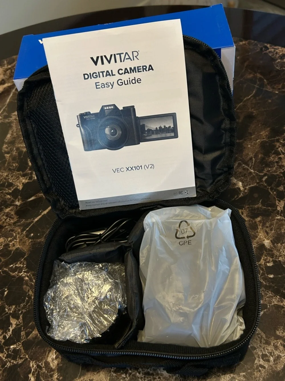Vivitar 4K WiFi Digital Camera 📸✨ | 20MP | Includes Macro + Wide Angle Lens
